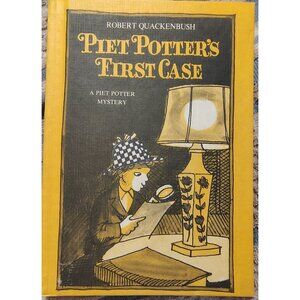 Vintage Piet Potter's First Case Children's Hardcover Book READ
